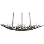 1_Currey & Company Rainforest 34 1/2" Rustic Bronze Chandelier