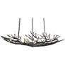 2_Currey & Company Rainforest 34 1/2" Rustic Bronze Chandelier more views