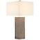 Currey And Company Ramsgate Gray Concrete Table Lamp