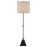 2_Currey and Company Recluse Brass with Black Table Lamp