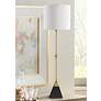 1_Currey and Company Recluse Brass with Black Table Lamp