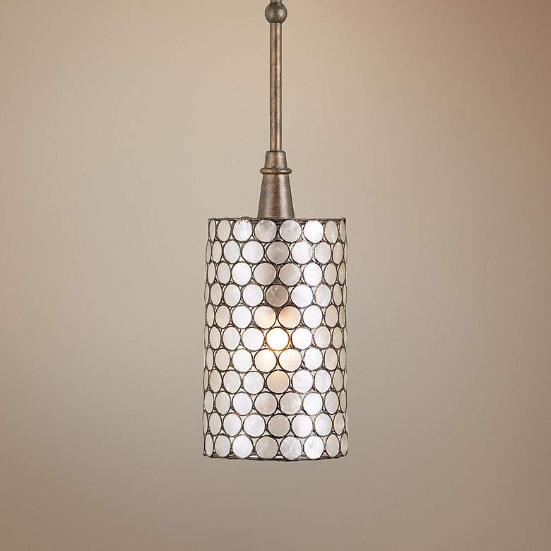 Image 1 Currey & Company Regatta 6" Wide Pendant Light