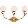1_Currey & Company Rossville 3-Light Gold Wall Sconce