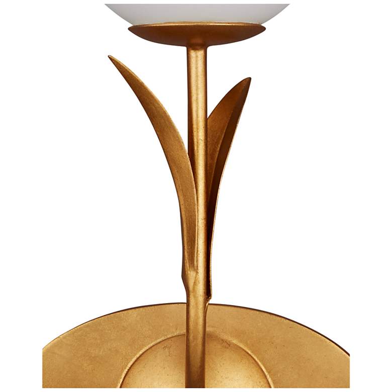 Image 2 Currey & Company Rossville 3-Light Gold Wall Sconce more views