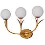 5_Currey & Company Rossville 3-Light Gold Wall Sconce more views