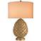 Currey and Company Royale Antique Gold Pineapple Table Lamp