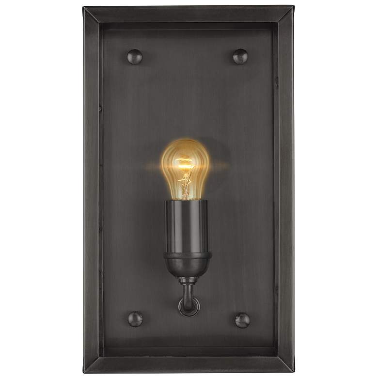 Image 4 Currey & Company Royster Black Outdoor 1-Light Wall Sconce more views