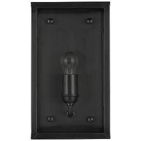 Image5 of Currey & Company Royster Black Outdoor 1-Light Wall Sconce more views