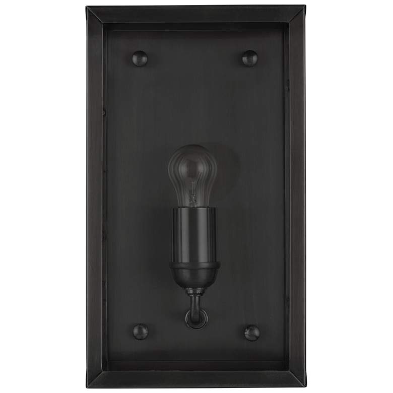 Image 5 Currey & Company Royster Black Outdoor 1-Light Wall Sconce more views