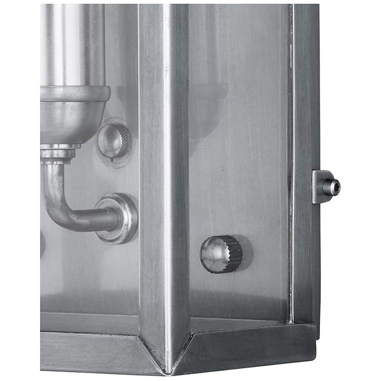 Image 3 Currey & Company Royster Silver Outdoor 1-Light Wall Sconce more views