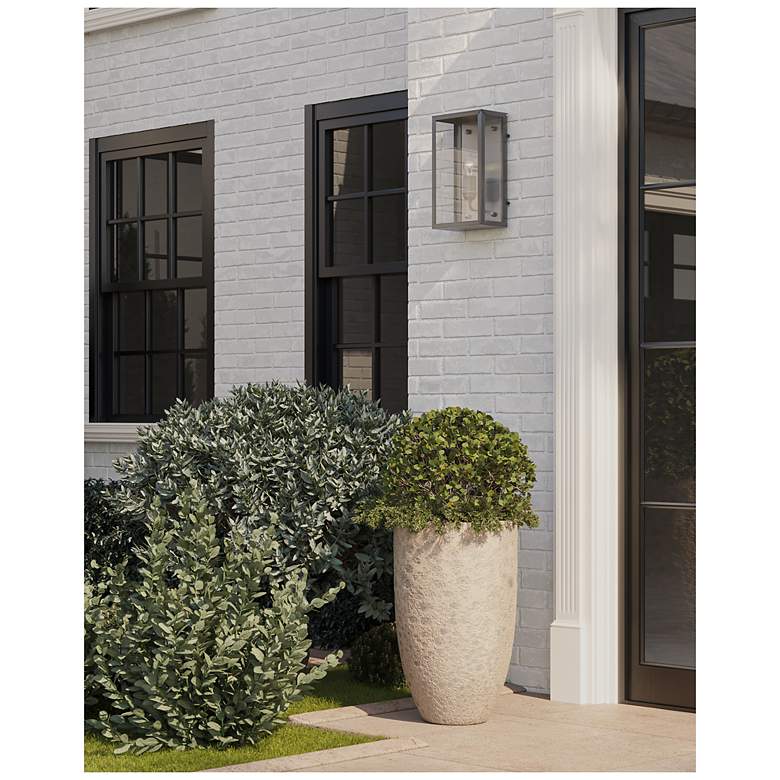 Image 6 Currey & Company Royster Silver Outdoor 1-Light Wall Sconce more views