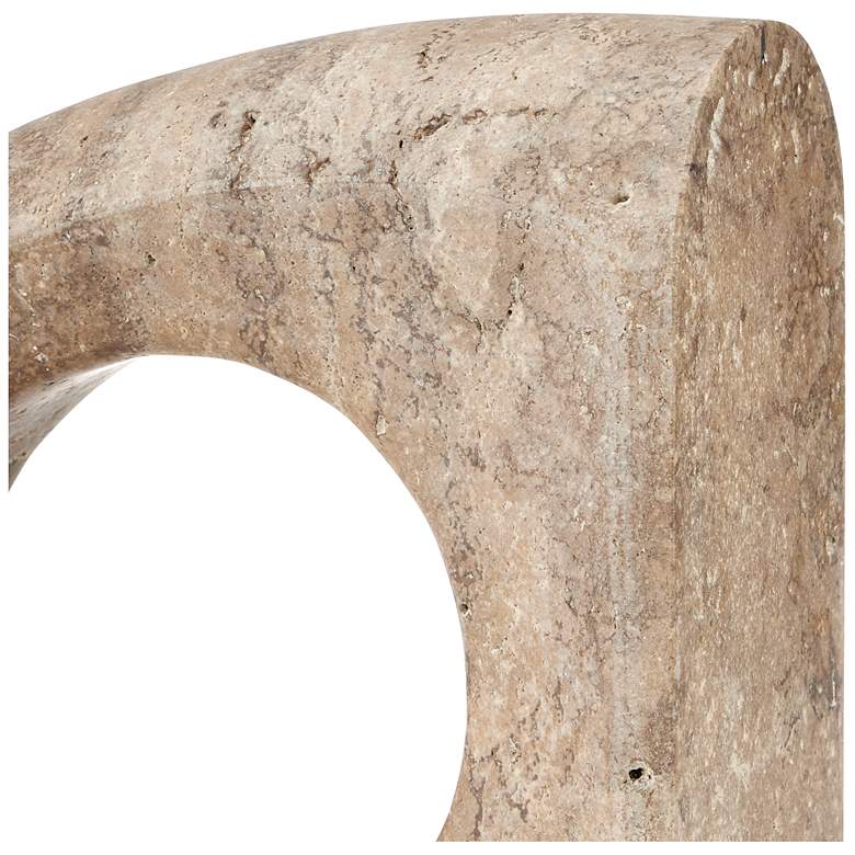 Image 4 Currey & Company Russo Travertine Object Set of 2 more views