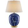 2_Currey and Company Sakura Blue White Table Lamp
