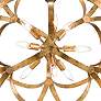 3_Currey & Company Sappho 33 1/2" 9-Light Gold Leaf Orb Chandelier more views