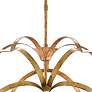 4_Currey & Company Sappho 33 1/2" 9-Light Gold Leaf Orb Chandelier more views
