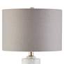 Currey &amp; Company Sasha White Column Table Lamp