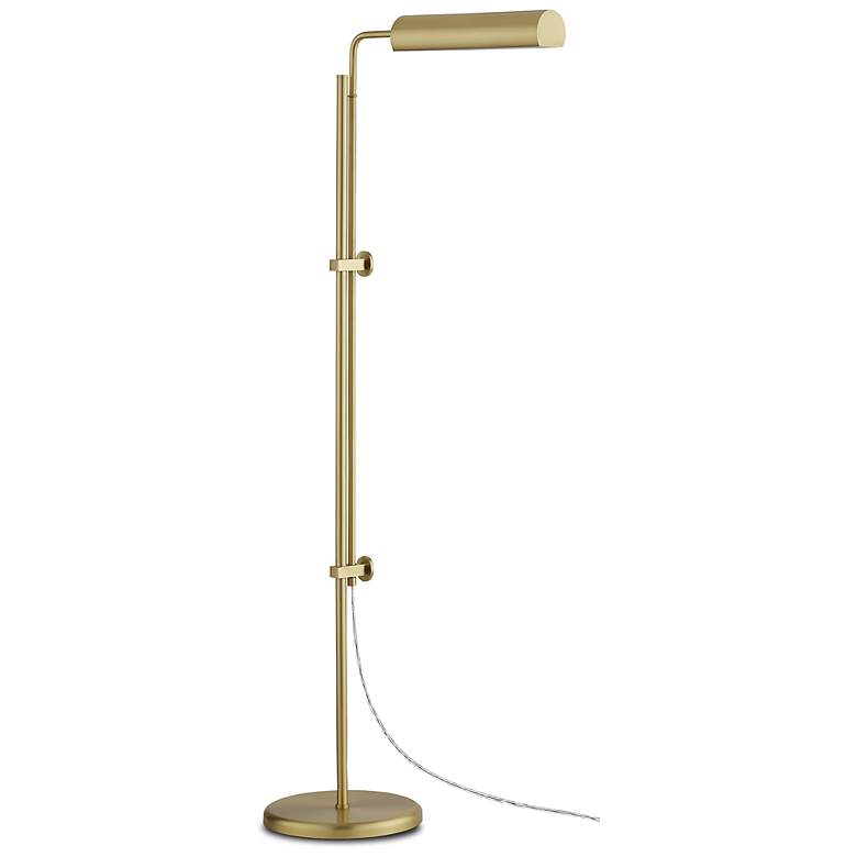 Image 6 Currey & Company Satire 55" High Modern Brass Floor Lamp more views