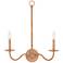 Currey & Company Saxon 2-Light Tan Wall Sconce
