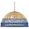 Currey & Company Senjyo 36 1/4" Wide Khaki Pendant Light