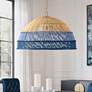 1_Currey & Company Senjyo 36 1/4" Wide Khaki Pendant Light