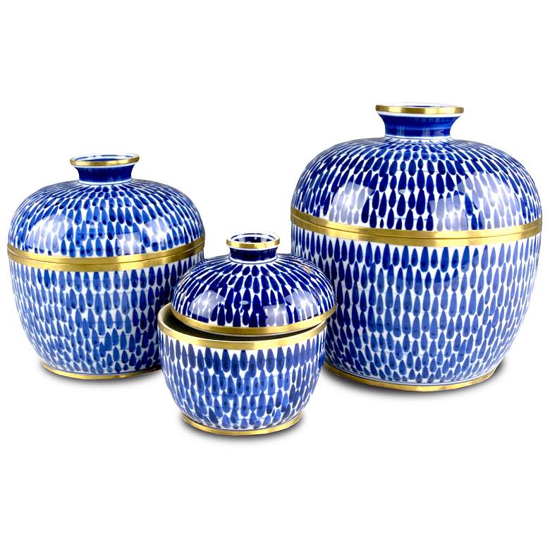 Image 2 Currey & Company Set of 3 Plavan Jars more views