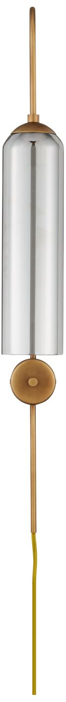 Image 5 Currey & Company Severn 1-Light Brass Wall Sconce more views