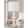 Currey &amp; Company Sheba 31" Mother of Pearl Geometric Table Lamp