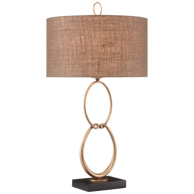 Currey and Company Shelley Antique Brass Metal Table Lamp