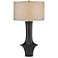 Currey & Company Silvestri 32 1/2" Modern Black Table Lamp