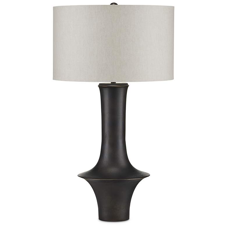 Image 2 Currey & Company Silvestri 32 1/2" Modern Black Table Lamp more views
