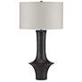 Thumbnail2 of Currey & Company Silvestri 32 1/2" Modern Black Table Lamp more views