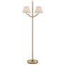1_Currey & Company Sirocco 56" 2-Light Metal and Jute Floor Lamp