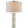 Currey &amp; Company Snowdrop Natural Sand Stone Table Lamp