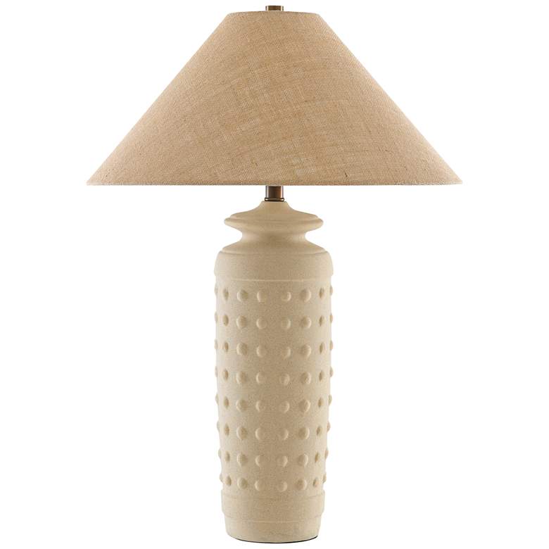 Image 1 Currey &amp; Company Sonoran Sand Ceramic Table Lamp