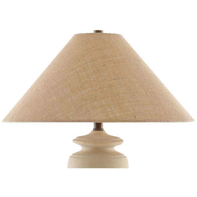 Image 2 Currey & Company Sonoran Sand Ceramic Table Lamp more views