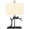 Currey & Company Sparrow Bronze and Black Table Lamp