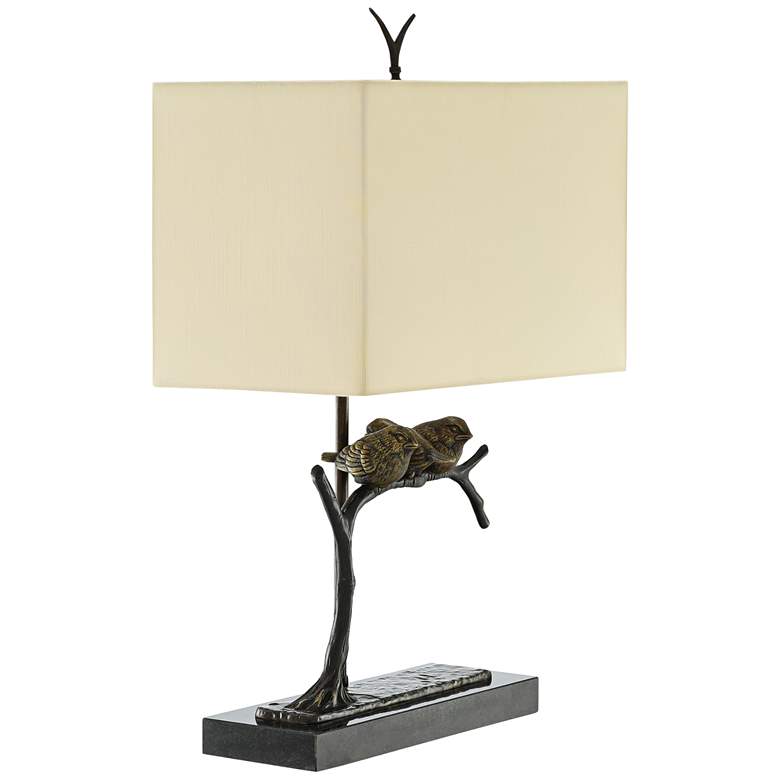 Image 5 Currey &amp; Company Sparrow Bronze and Black Table Lamp more views
