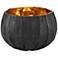 Currey and Company Sunan Black and Gold 6"W Decorative Bowl