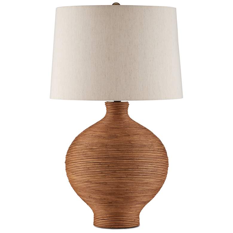Image 5 Currey & Company Susel Natural Rattan Table Lamp more views