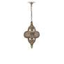 3_Currey & Company Tangiers 12" Nickel 1-Light Pendant more views