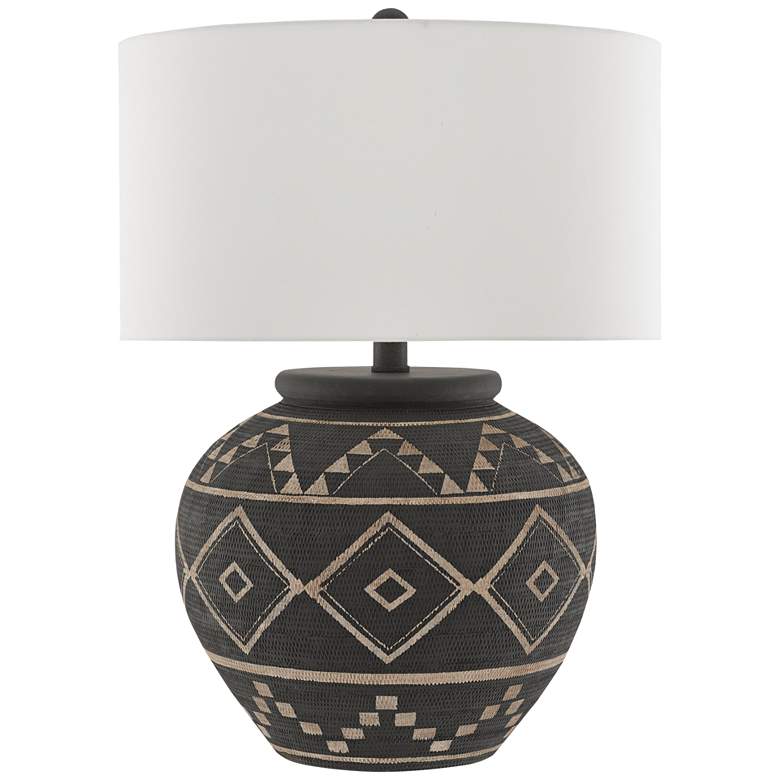 Image 1 Currey &amp; Company Tattoo Brewed Latte Terracotta Table Lamp