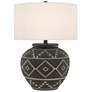 Currey &amp; Company Tattoo Brewed Latte Terracotta Table Lamp