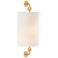 Currey & Company Tavey Gold 1-Light Wall Sconce