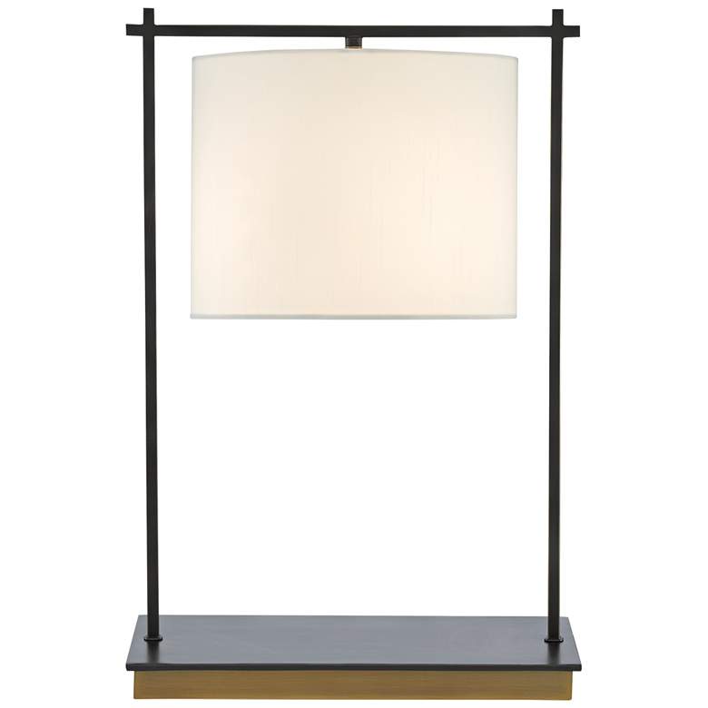 Image 1 Currey and Company Teppo Oil-Rubbed Bronze Accent Table Lamp