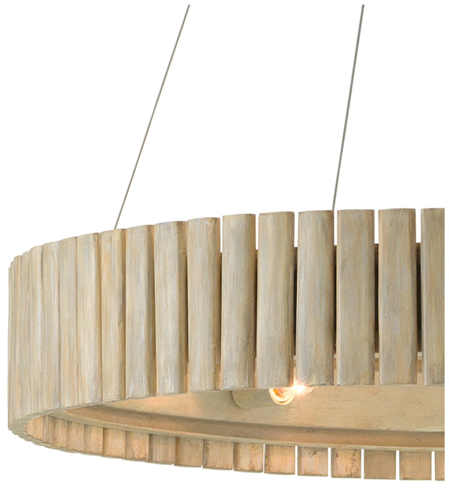 Image 3 Currey & Company Tetterby 31" Wide Light Taupe Chandelier more views