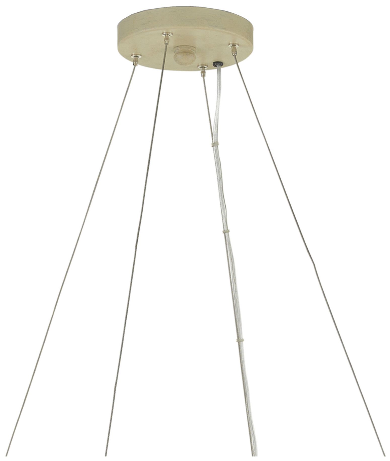 Image 4 Currey & Company Tetterby 31" Wide Light Taupe Chandelier more views