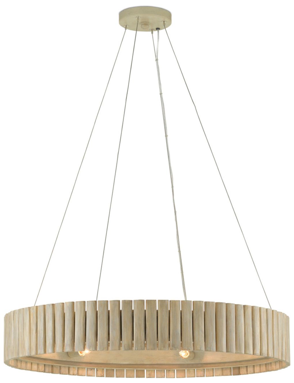 Image 5 Currey & Company Tetterby 31" Wide Light Taupe Chandelier more views