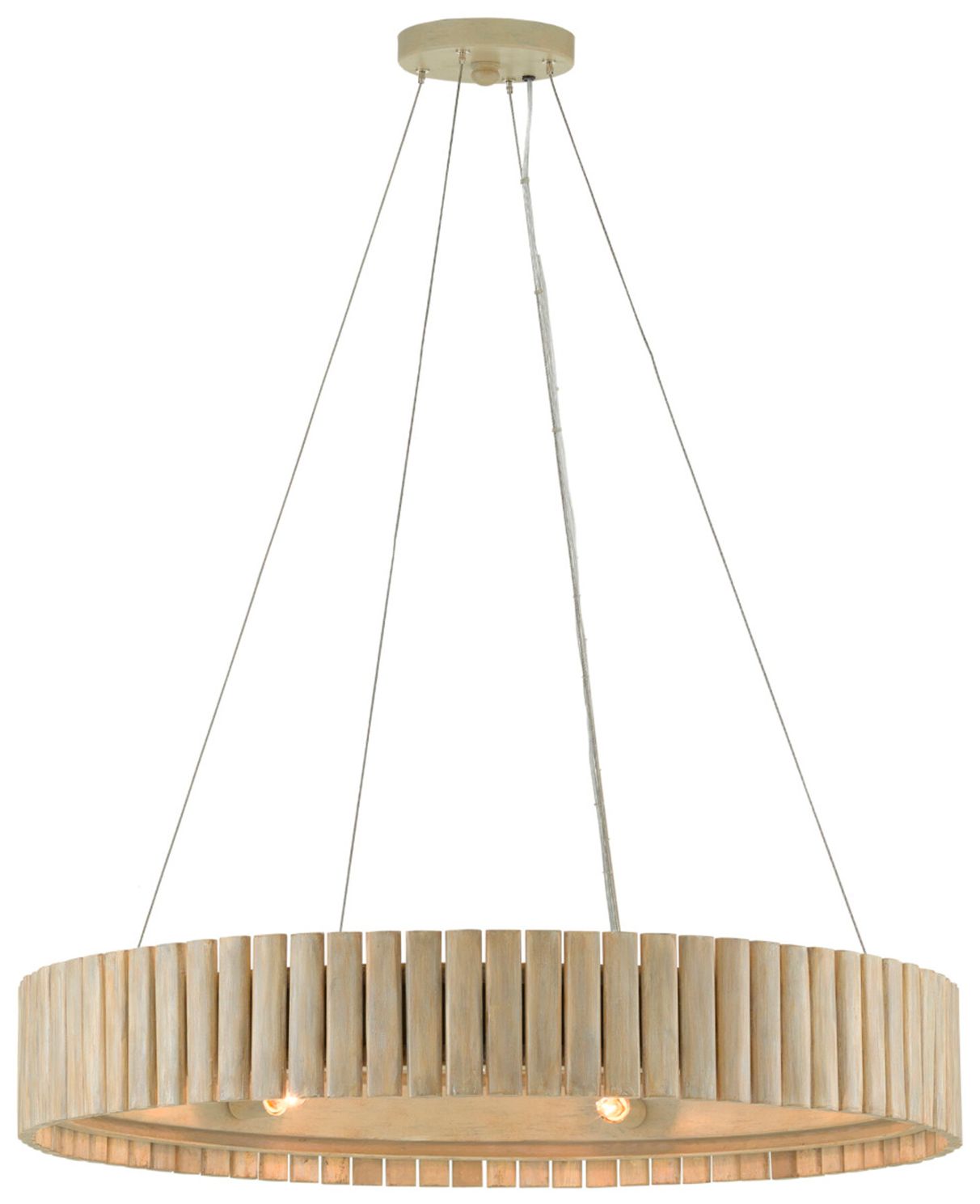 Image 7 Currey & Company Tetterby 31" Wide Light Taupe Chandelier more views