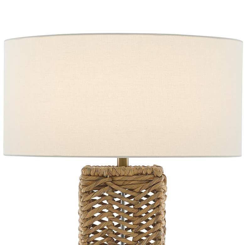 Image 3 Currey & Company Torquay 33 1/2" High Natural Rope Table Lamp more views