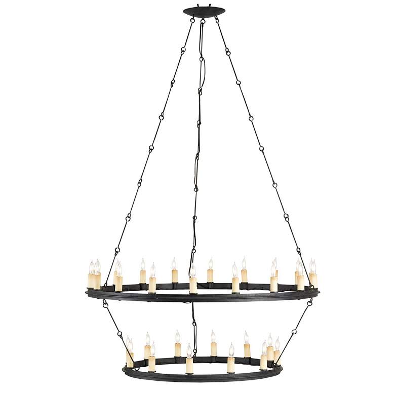 Image 1 Currey & Company Toulouse 33" 30-Light Chandelier